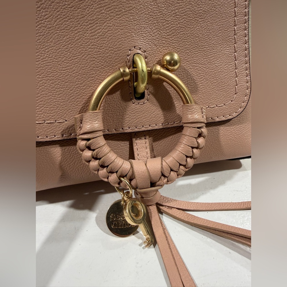 SEE BY CHLOE: MINI JOAN BAG IN BLUSH PINK - Picture 5 of 11
